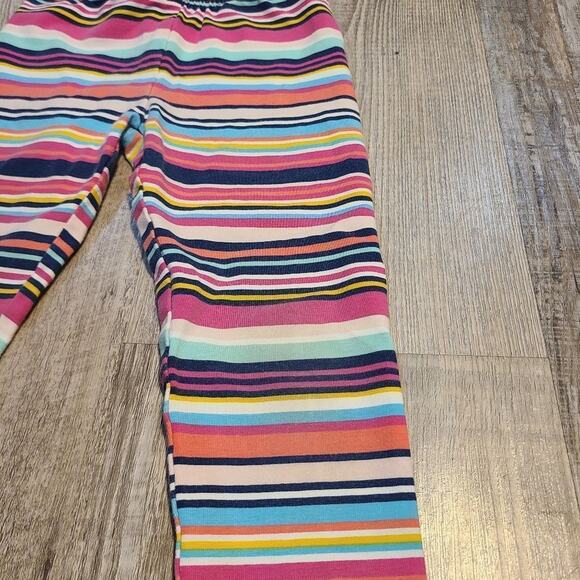 𝅺Carters 3T girls multicolored striped leggings - Picture 2 of 6